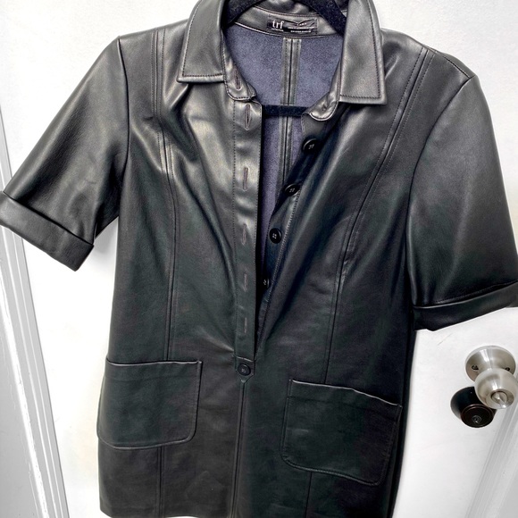 Vegan leather dress - Picture 1 of 2